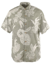 Men's Geo Leaf Camp Shirt-TL-L